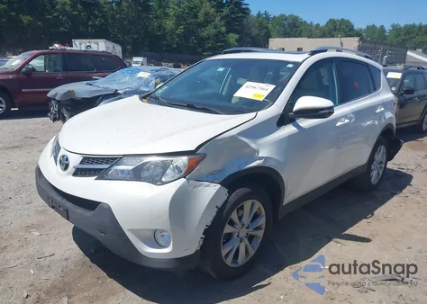 2014 Toyota Rav4 Limited from USA, damaged, VIN 2T3DFREV6EW142350